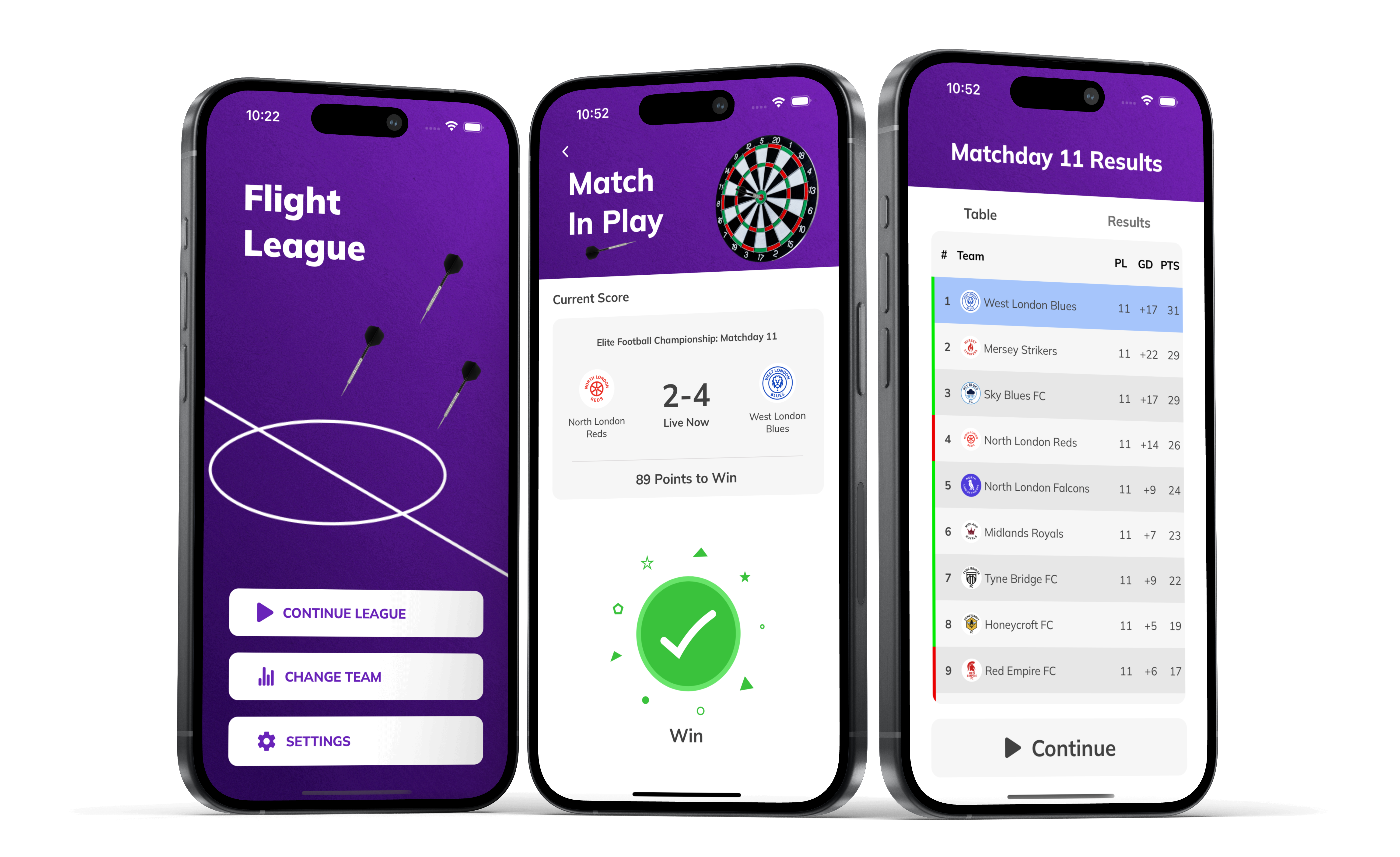 Multiple Matches Screen